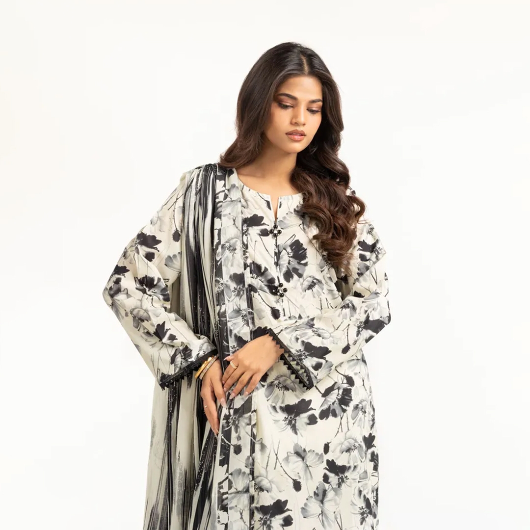 white ready to wear stitched suit online